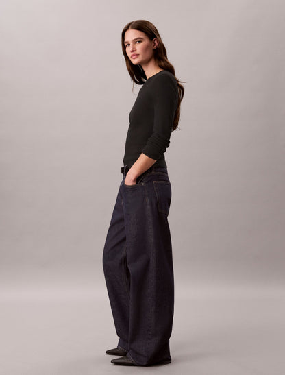 Calvin Klein Pointelle Knit Slim Tee
