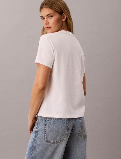 Calvin Klein Slim Cityscape Embossed Logo Tee