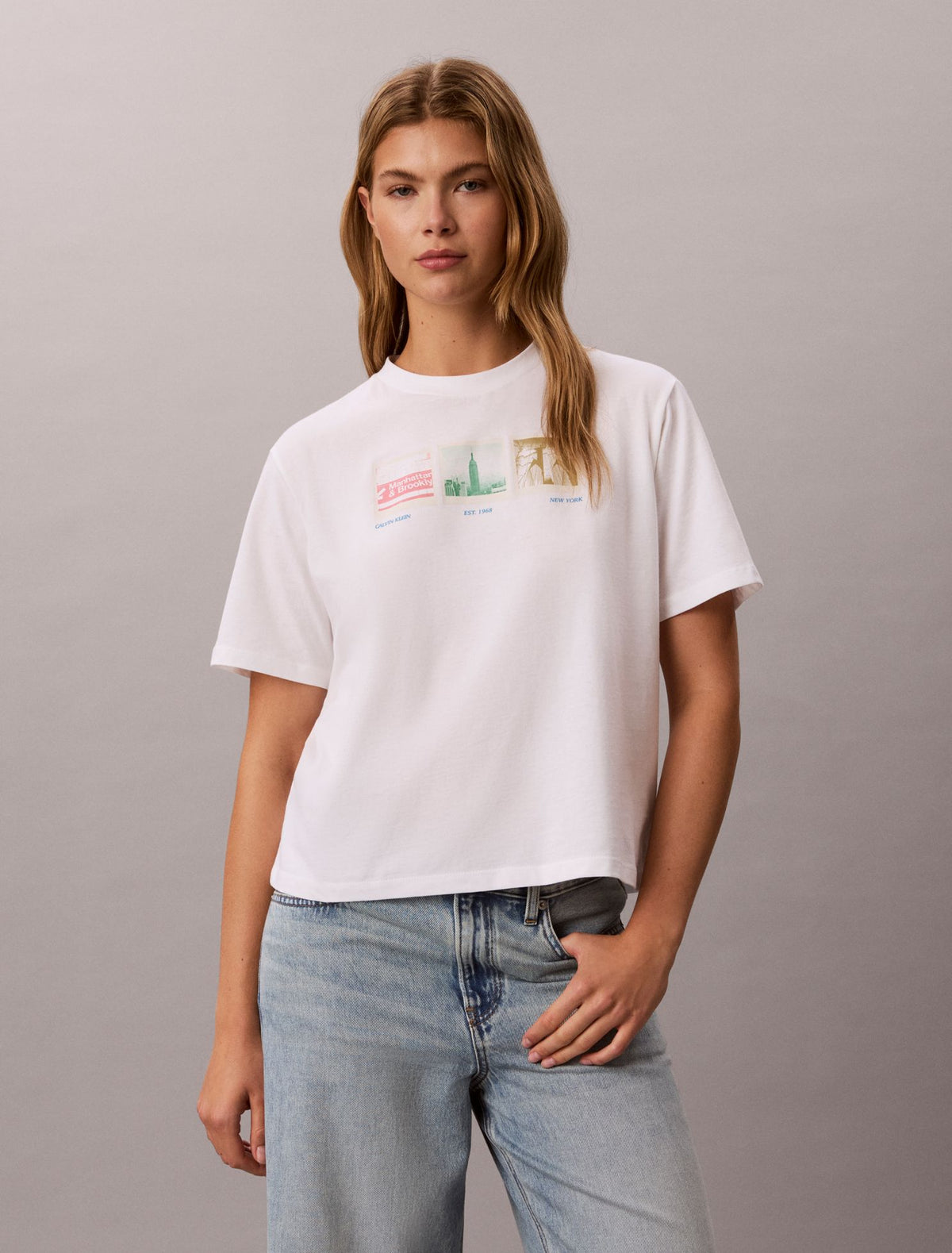 Calvin Klein NYC Photostrip Graphic Boxy T-Shirt