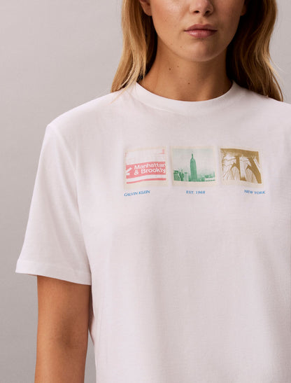 Calvin Klein NYC Photostrip Graphic Boxy T-Shirt