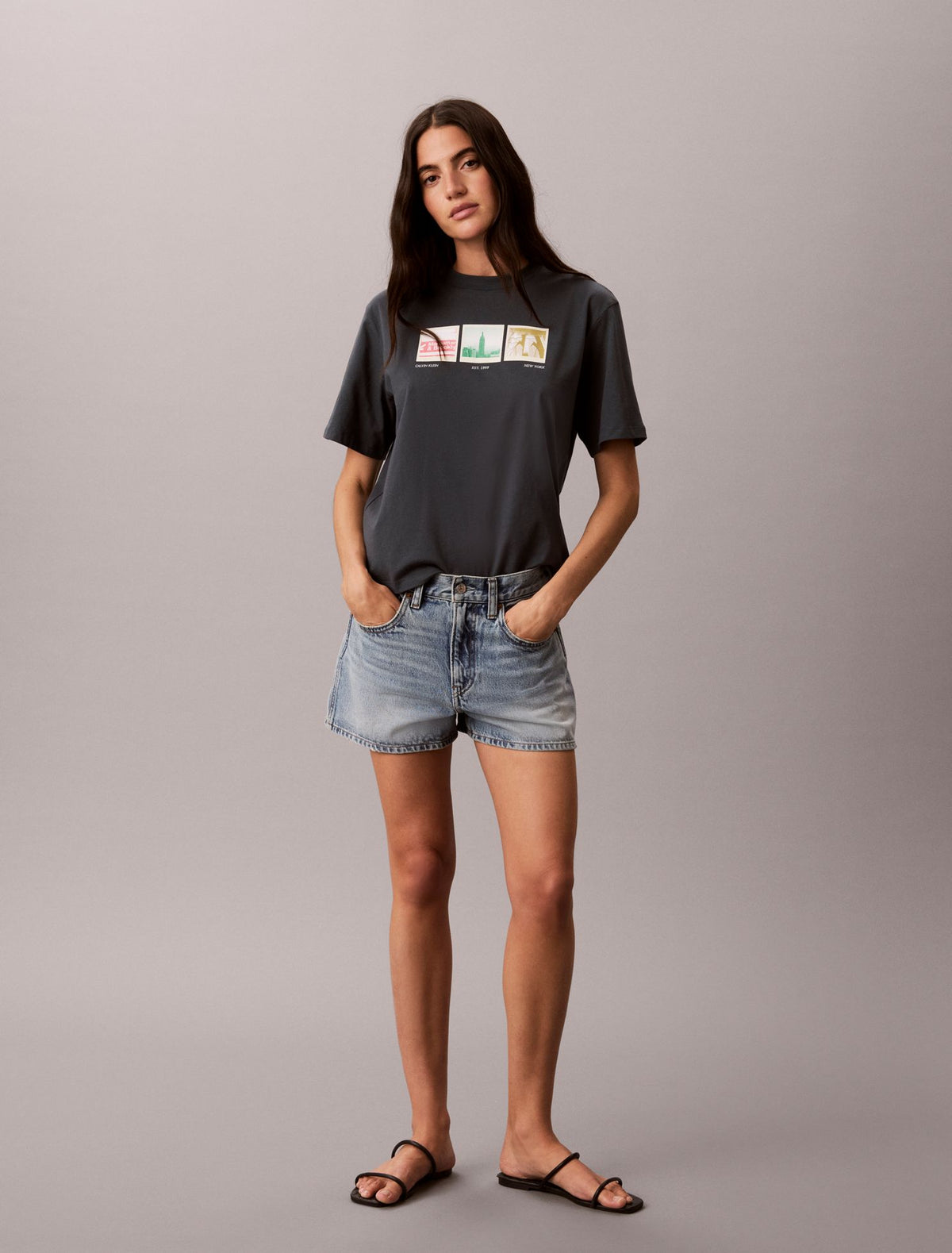 Calvin Klein NYC Photostrip Graphic Boxy T-Shirt