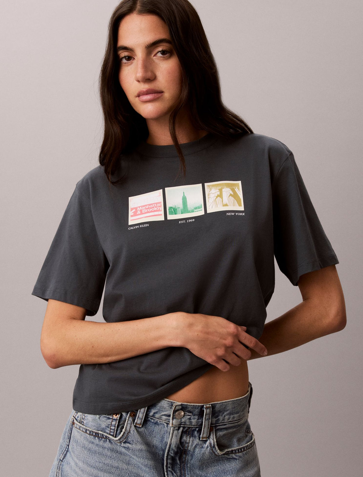 Calvin Klein NYC Photostrip Graphic Boxy T-Shirt