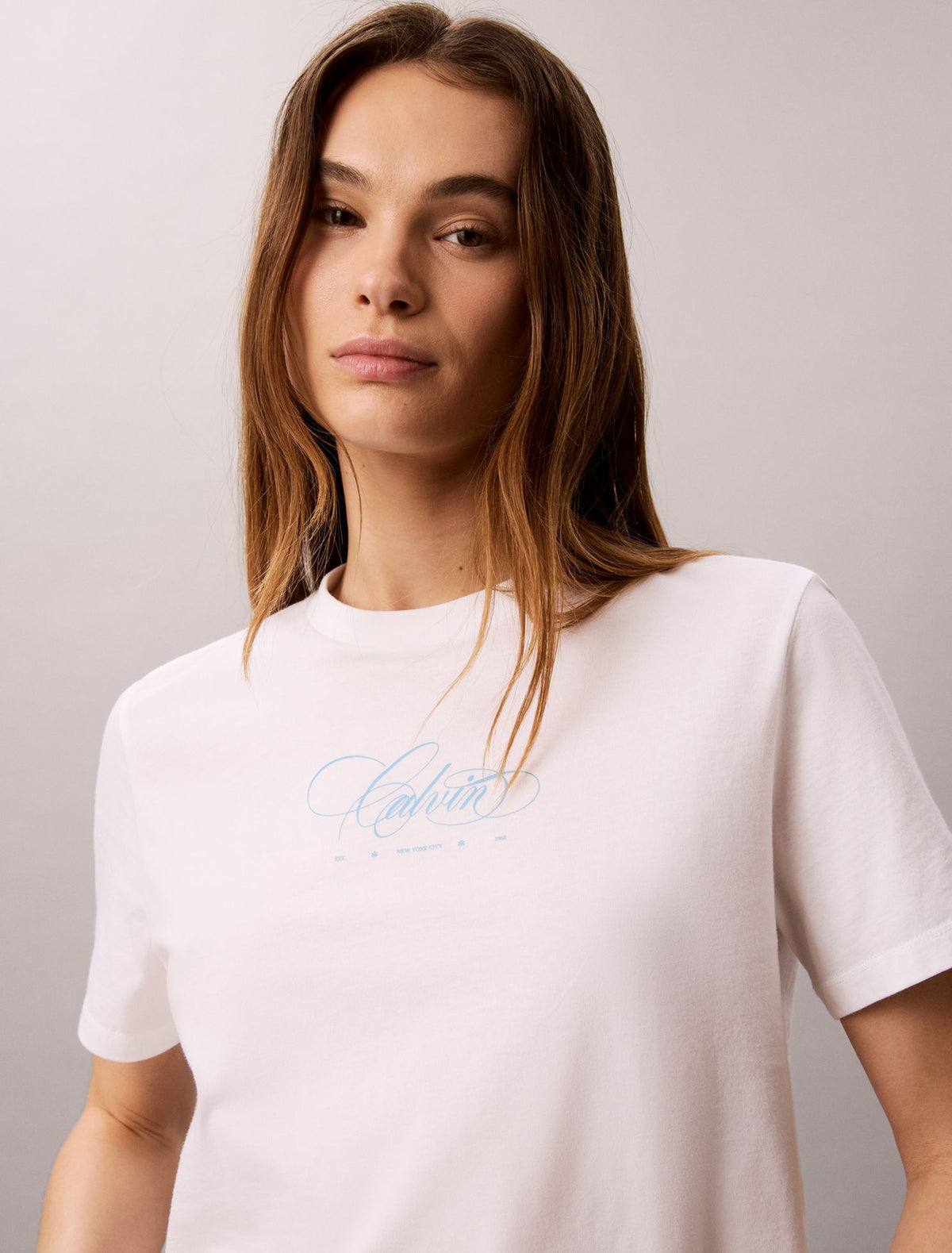 Calvin Klein Calvin Script Logo Classic Tee