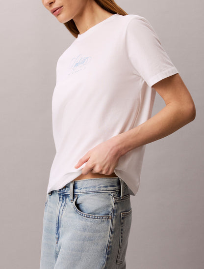 Calvin Klein Calvin Script Logo Classic Tee
