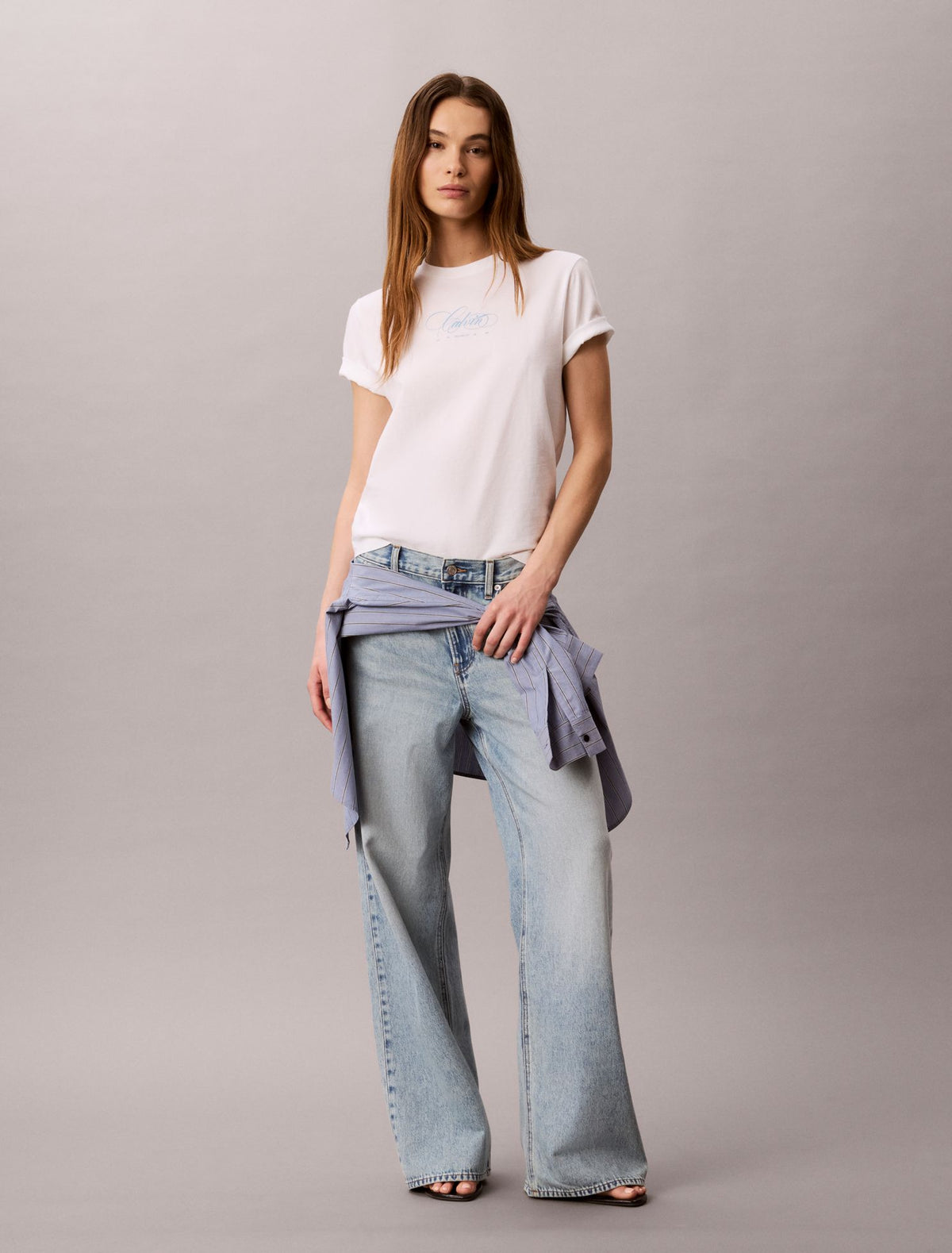 Calvin Klein Calvin Script Logo Classic Tee