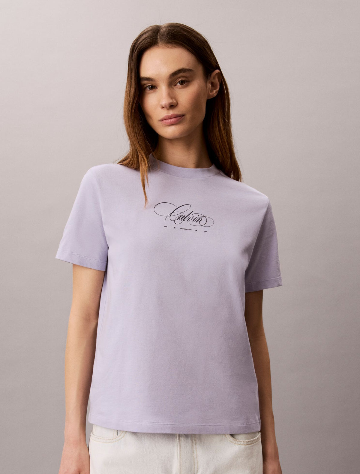 Calvin Klein Calvin Script Logo Classic Tee