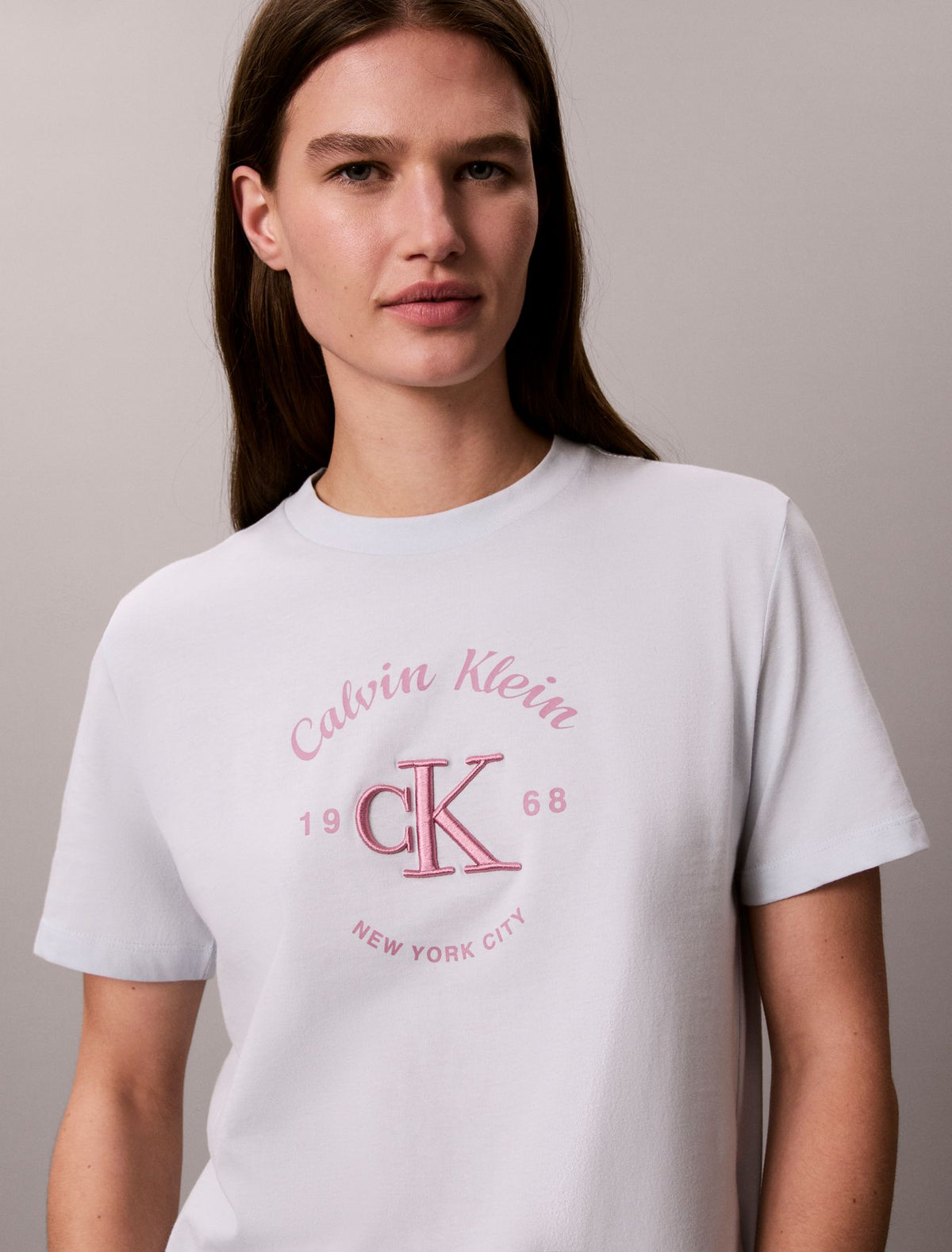 Calvin Klein Varsity Crest Logo Tee