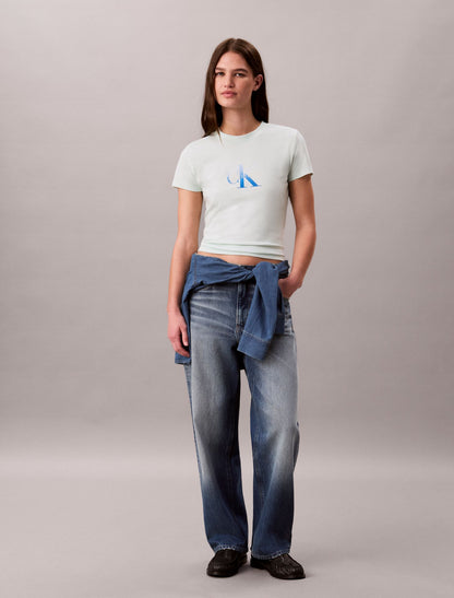 Calvin Klein Slim Gradient Monologo Tee