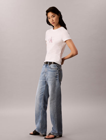 Calvin Klein Slim Gradient Monologo Tee