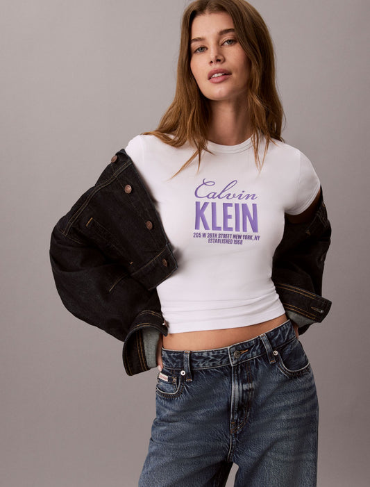 Calvin Klein Slim Bold Logo Tee