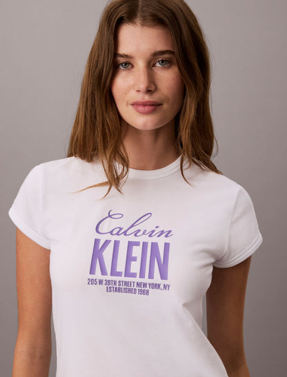 Calvin Klein Slim Bold Logo Tee