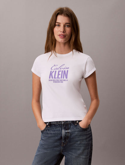 Calvin Klein Slim Bold Logo Tee