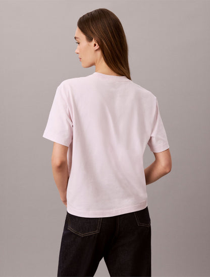 Calvin Klein Metallic Logo Boxy Tee