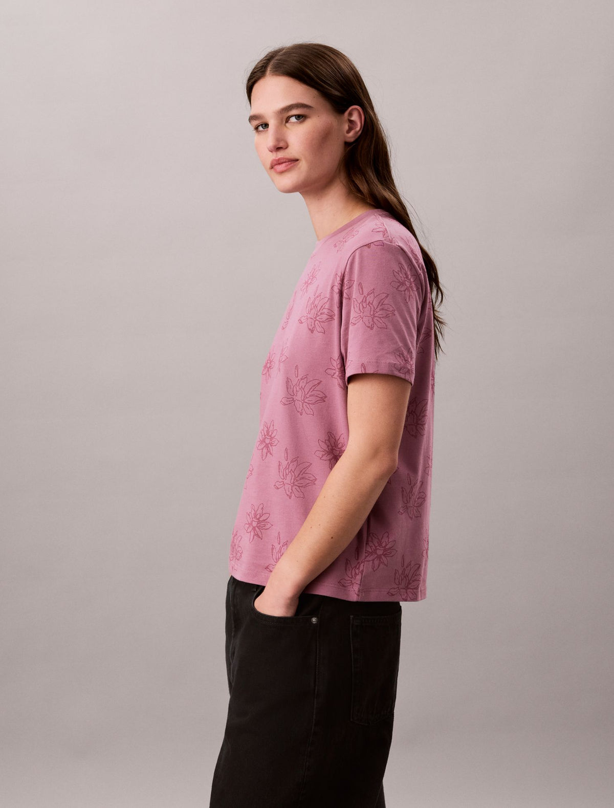 Calvin Klein Allover Floral Tee
