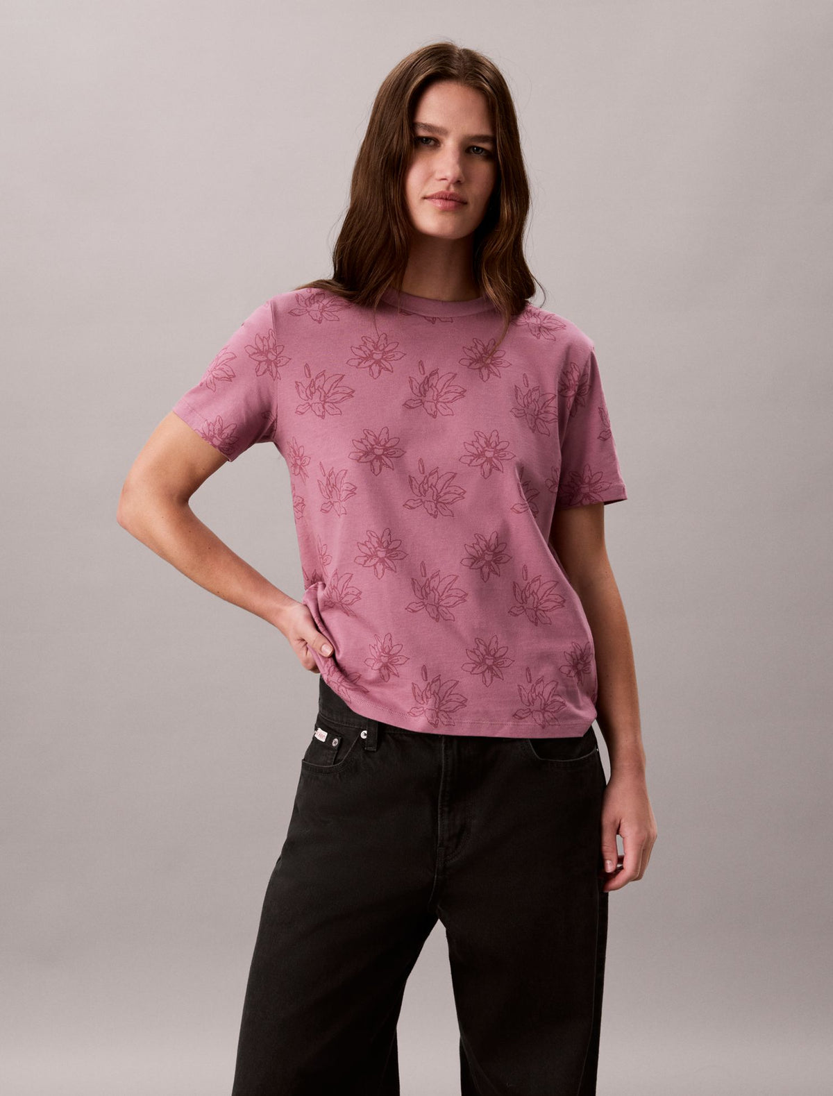 Calvin Klein Allover Floral Tee