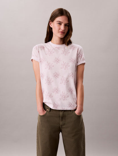 Calvin Klein Allover Floral Tee
