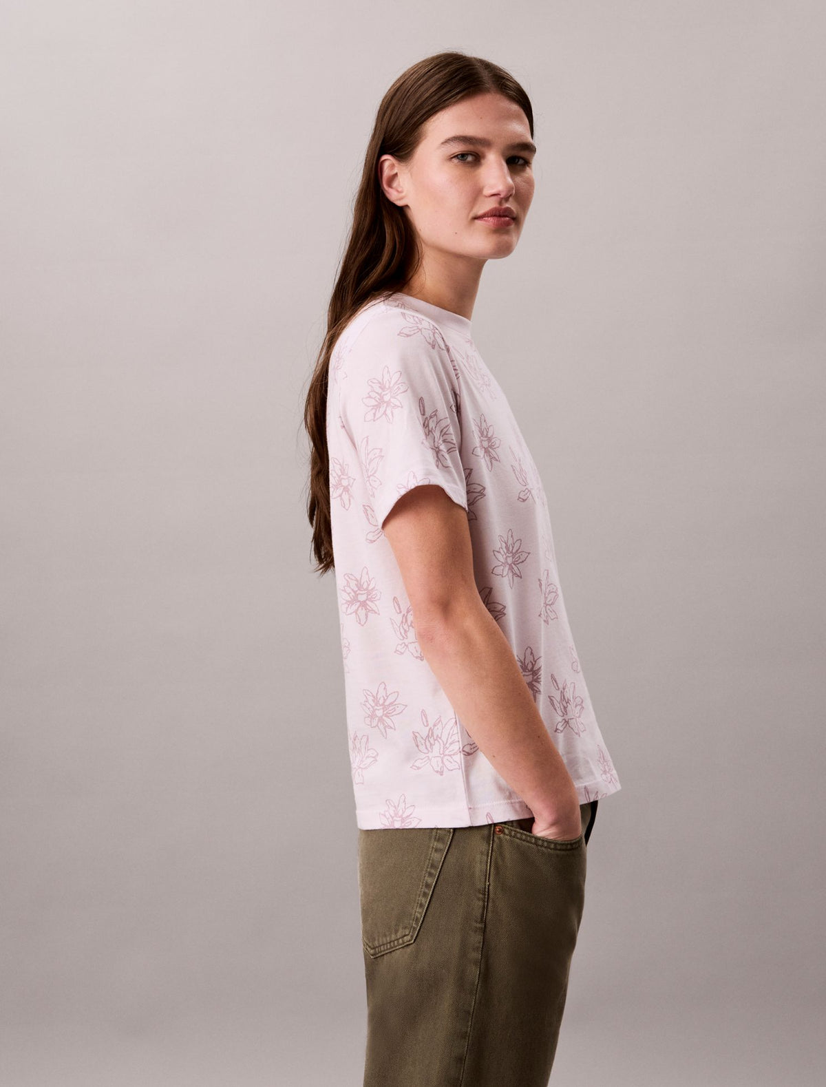 Calvin Klein Allover Floral Tee