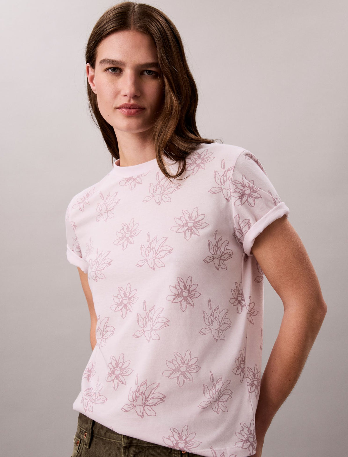 Calvin Klein Allover Floral Tee
