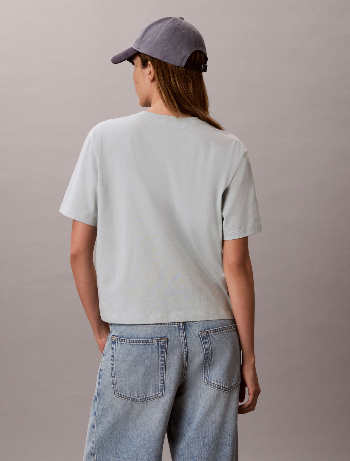 Calvin Klein Floral Logo Graphic Boxy T-Shirt
