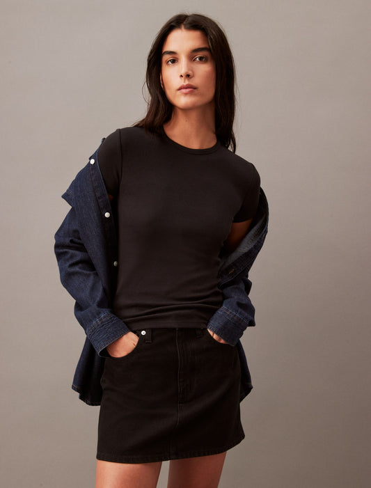 Calvin Klein Cotton Contour Rib T-Shirt