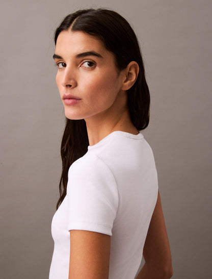Calvin Klein Cotton Contour Rib T-Shirt
