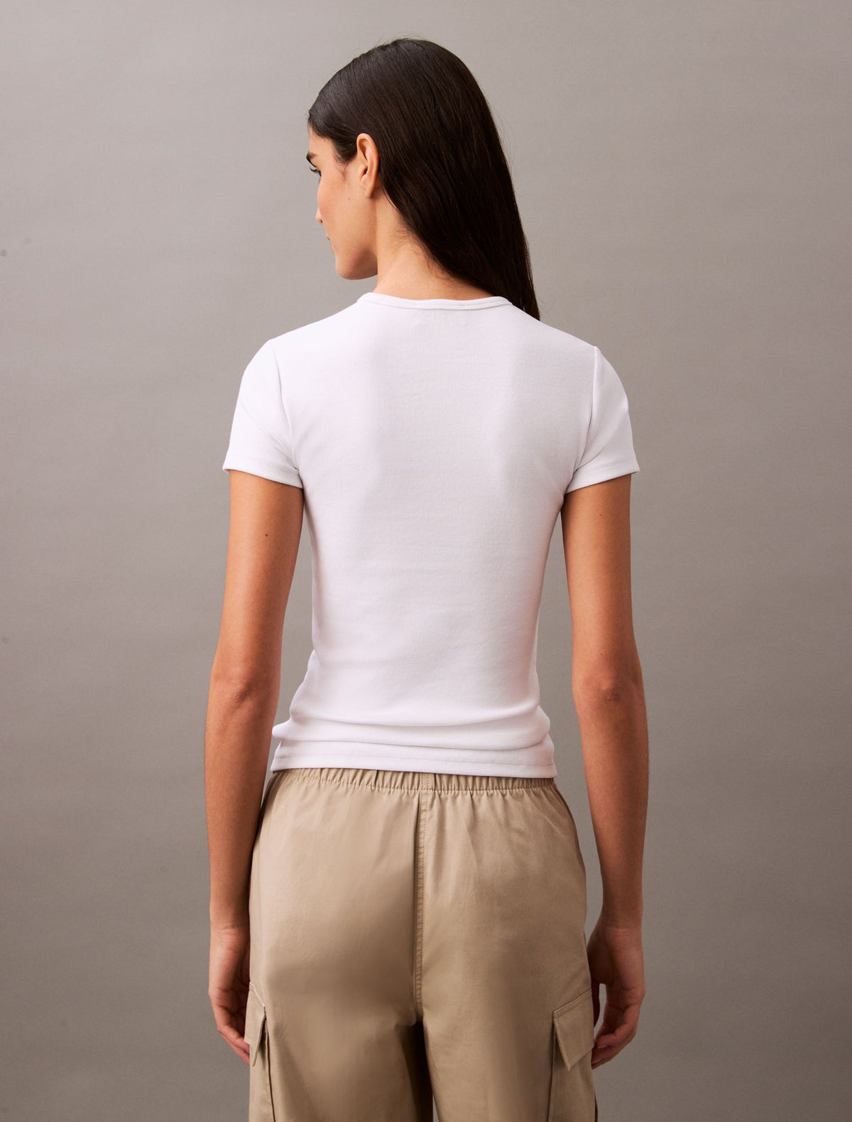 Calvin Klein Cotton Contour Rib T-Shirt