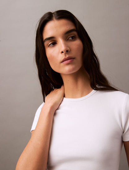 Calvin Klein Cotton Contour Rib T-Shirt