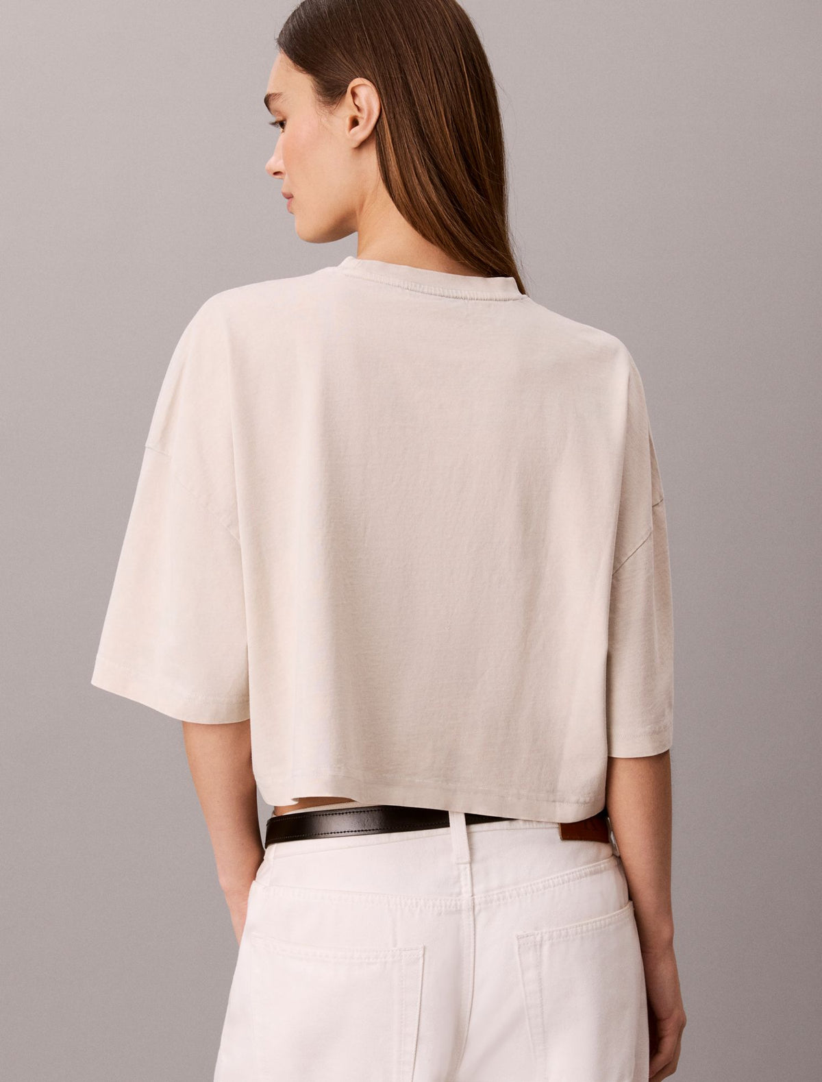 Calvin Klein Boxy Applique Logo Tee