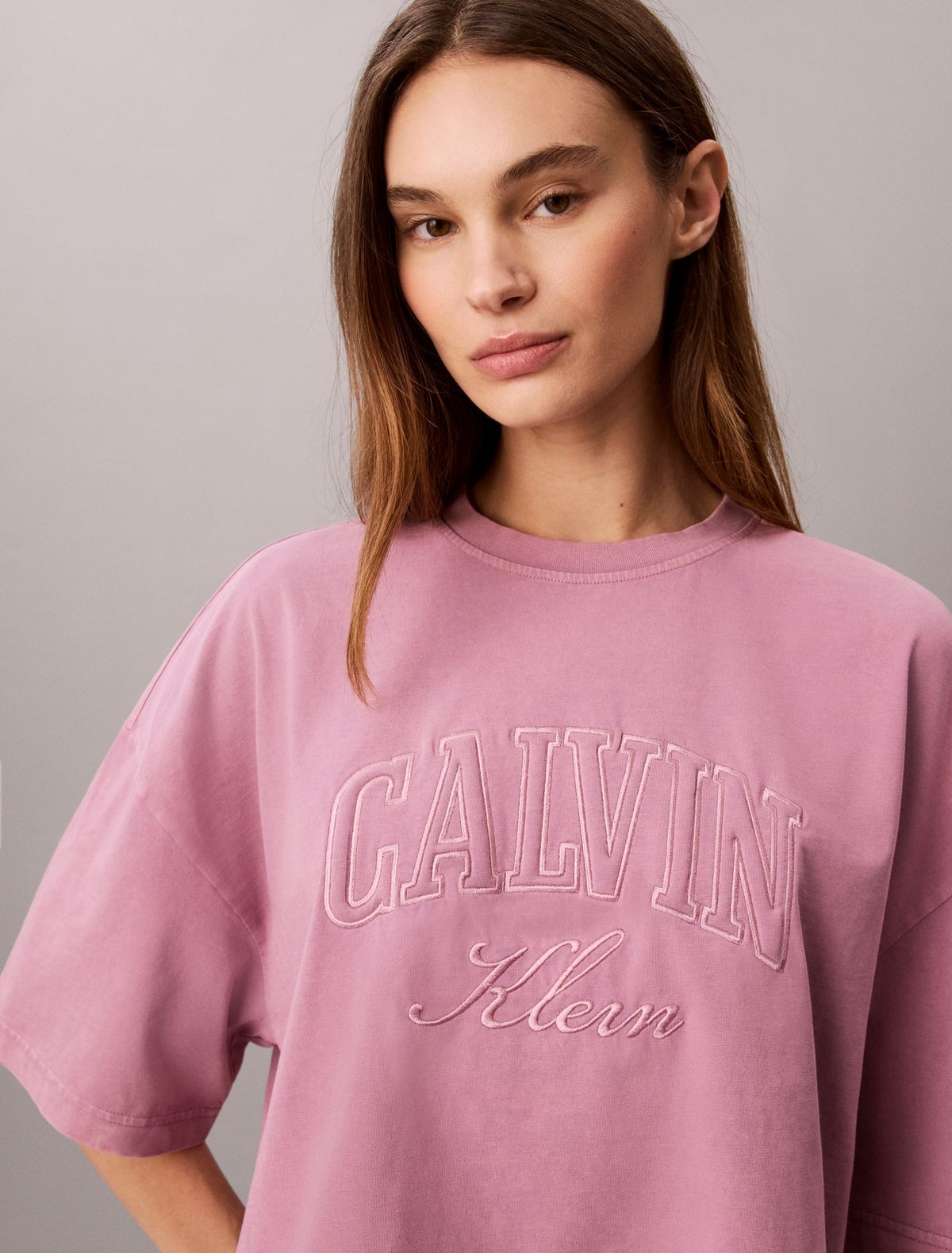 Calvin Klein Boxy Applique Logo Tee