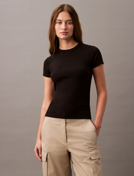 Calvin Klein Cotton Contour Rib T-Shirt