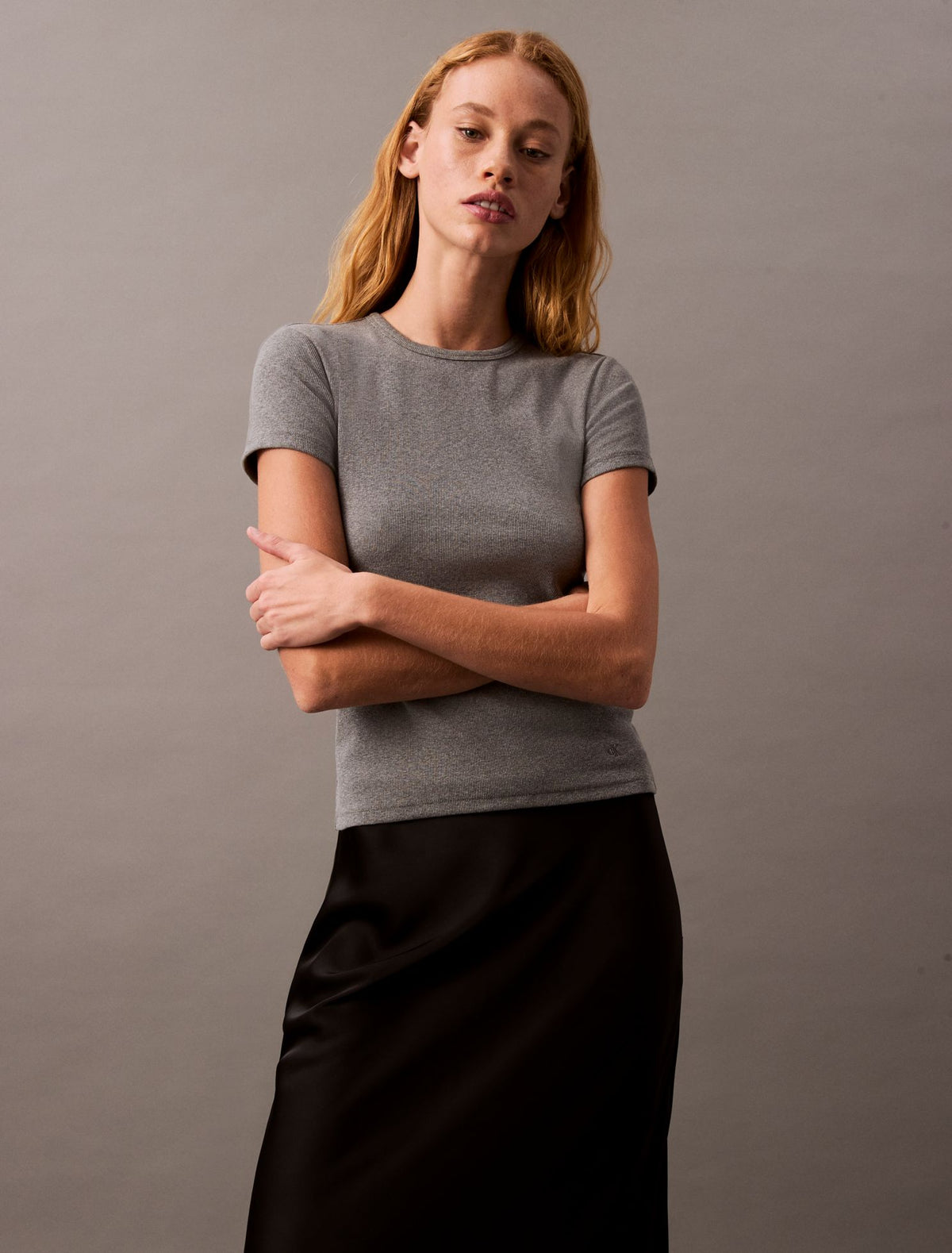 Calvin Klein Cotton Contour Rib T-Shirt