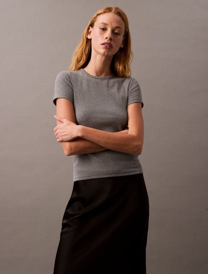 Calvin Klein Cotton Contour Rib T-Shirt