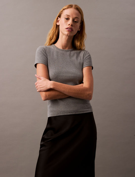 Calvin Klein Cotton Contour Rib T-Shirt