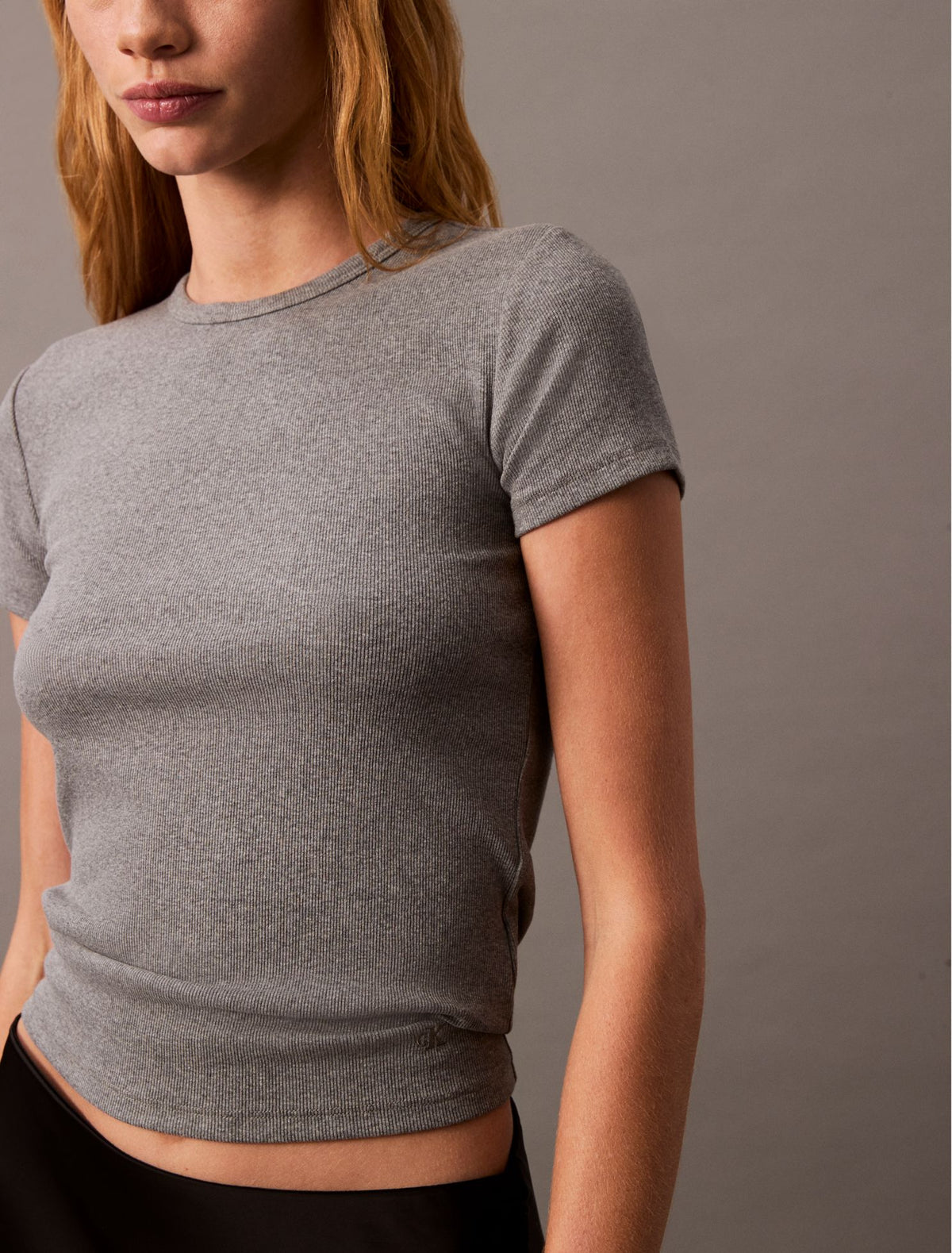 Calvin Klein Cotton Contour Rib T-Shirt
