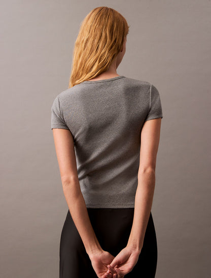 Calvin Klein Cotton Contour Rib T-Shirt