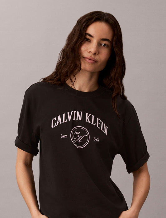 Calvin Klein Arch Varsity Logo Graphic Relaxed T-Shirt