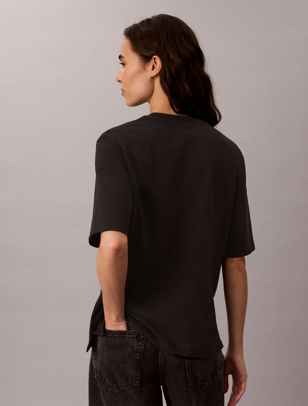 Calvin Klein Arch Varsity Logo Graphic Relaxed T-Shirt