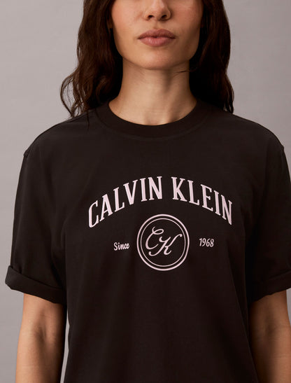 Calvin Klein Arch Varsity Logo Graphic Relaxed T-Shirt
