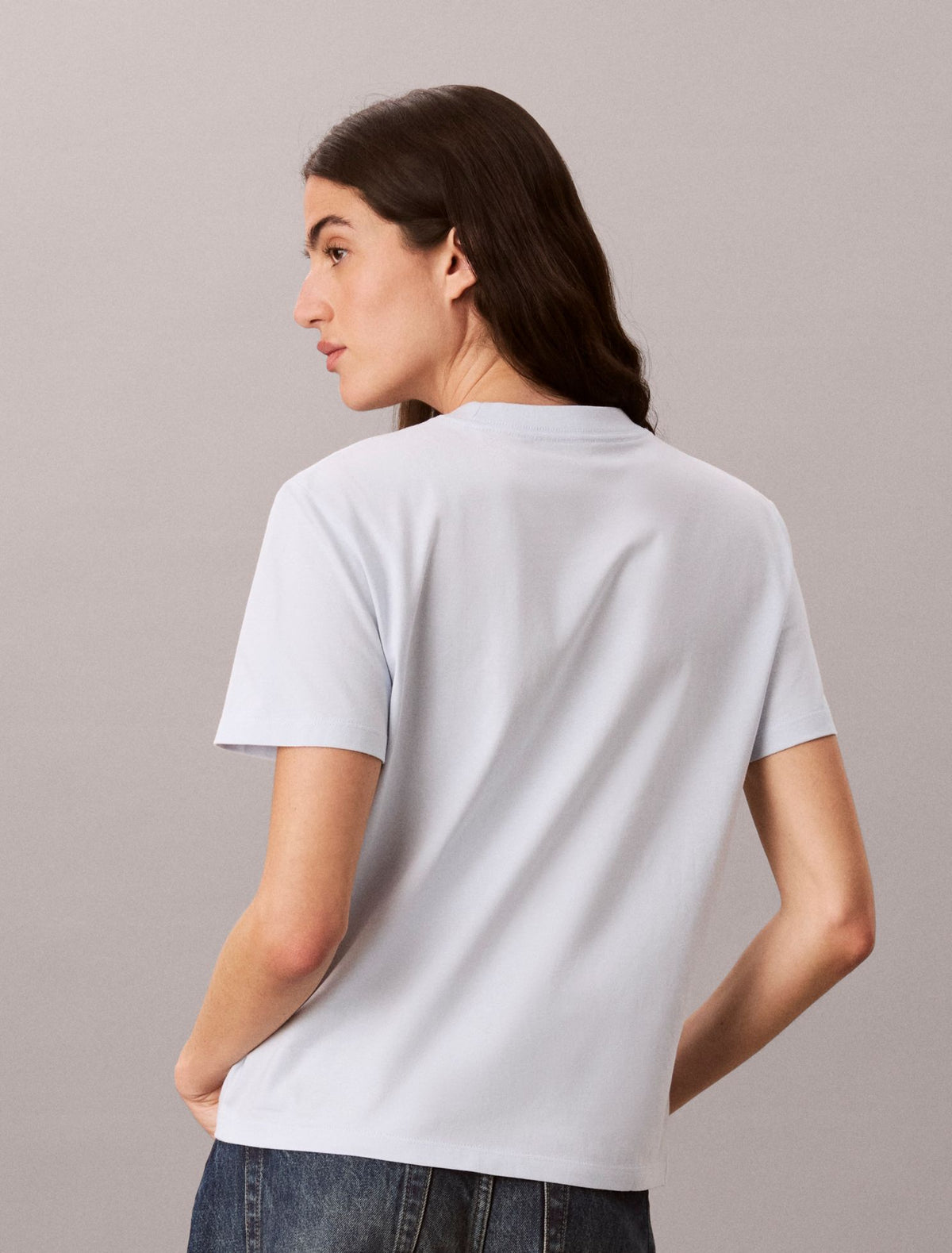 Calvin Klein Embossed Calvin Klein Logo Tee