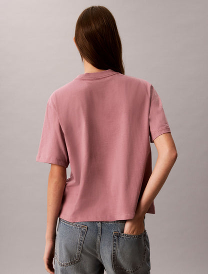 Calvin Klein Flower Print Boxy Tee