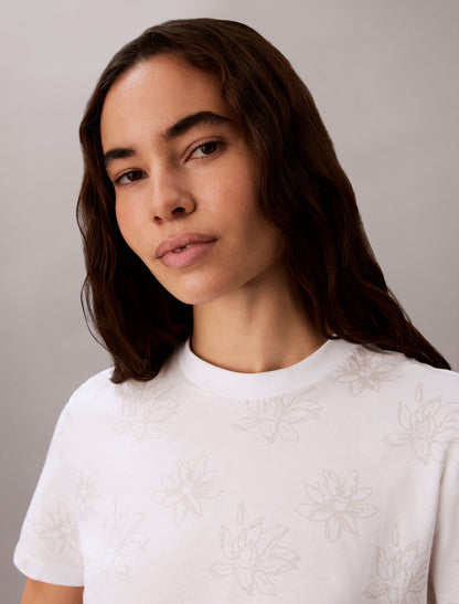 Calvin Klein Allover Floral Tee