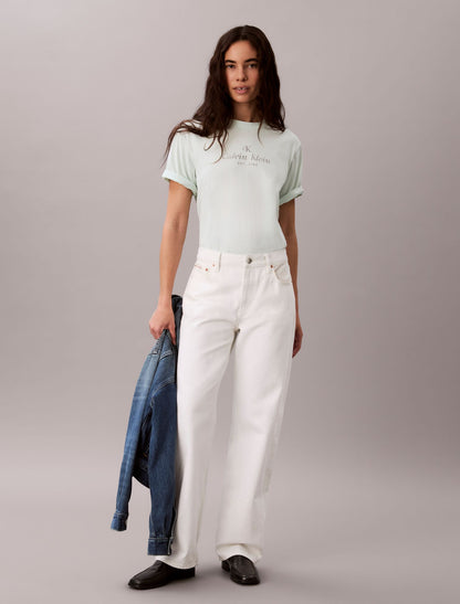 Calvin Klein Crest Logo Boxy Tee