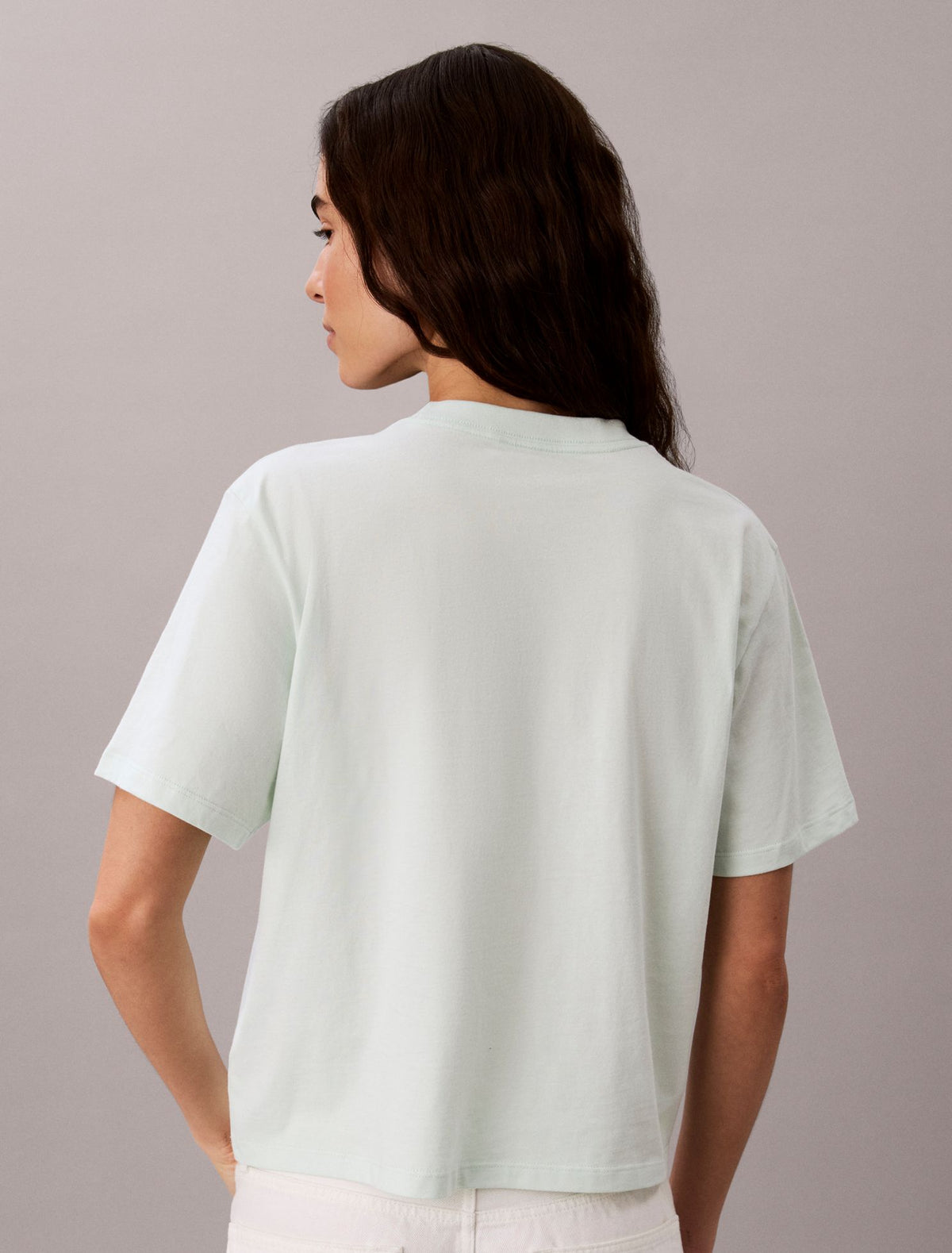 Calvin Klein Crest Logo Boxy Tee