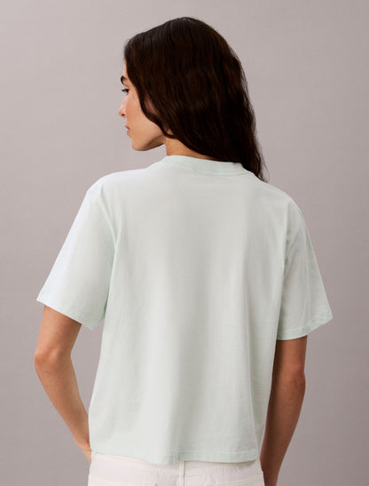 Calvin Klein Crest Logo Boxy Tee