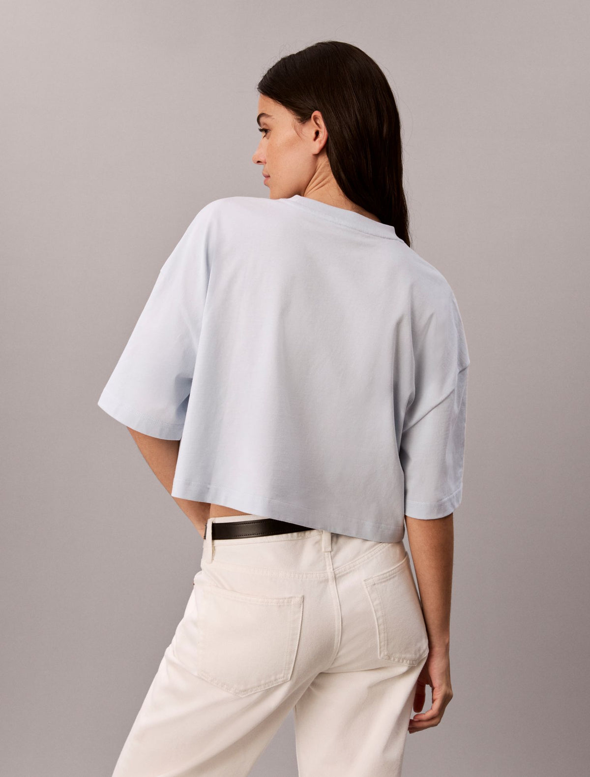 Calvin Klein Denim Monologo Boxy T-Shirt
