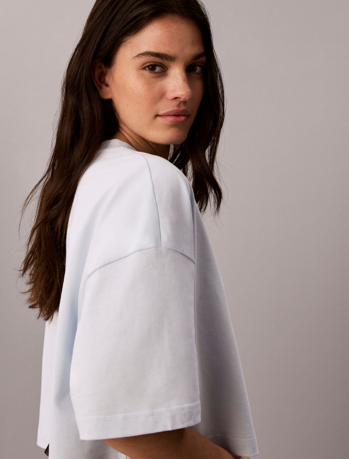 Calvin Klein Denim Monologo Boxy T-Shirt