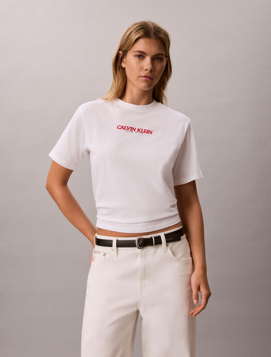 Calvin Klein Calvin Klein Logo Graphic Boxy Tee