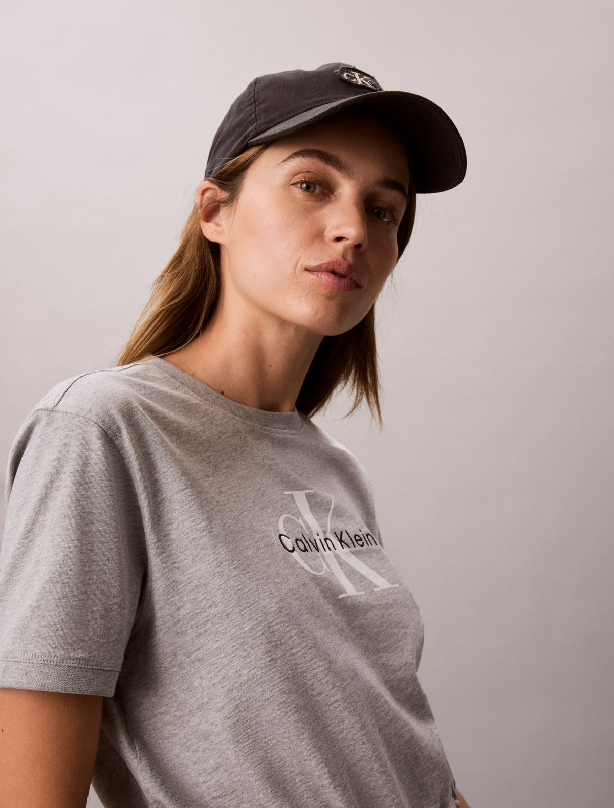 Calvin Klein Monologo Cropped T-Shirt