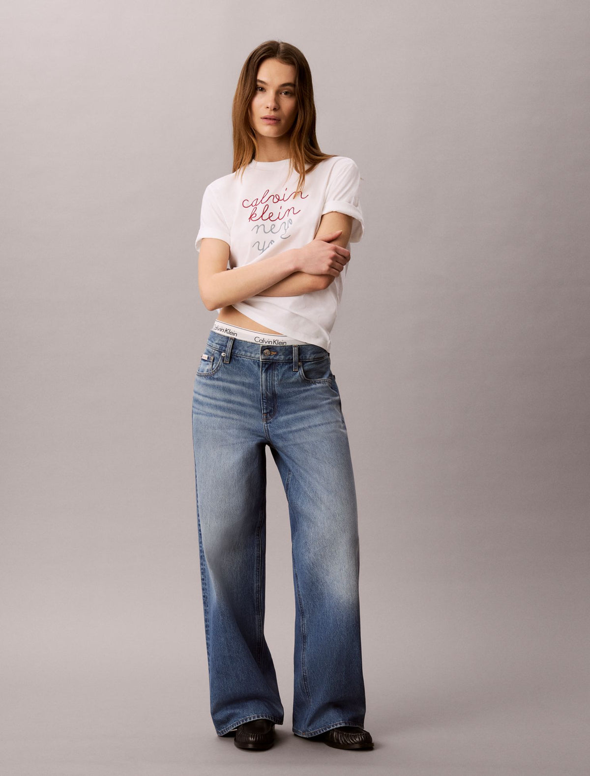 Calvin Klein Boxy CK NY Graphic Tee