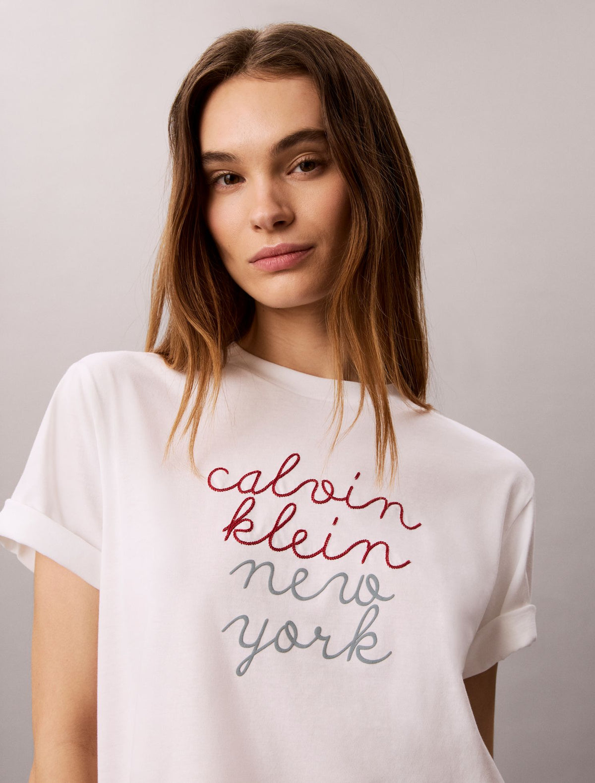 Calvin Klein Boxy CK NY Graphic Tee
